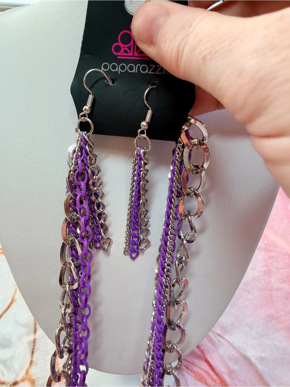 Loft earrings and necklace set NWT! - Picture 4 of 5